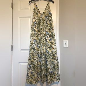 Abercrombie floral maxi dress